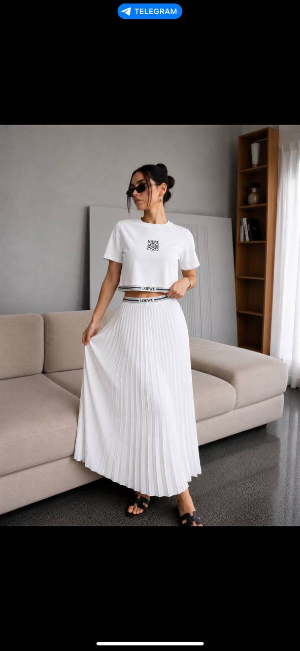 ست بلوز دامن loewe